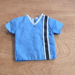 1/5$ 4/15$ 6/20$ Barbie Barbie Blue Tee with Black Stripe